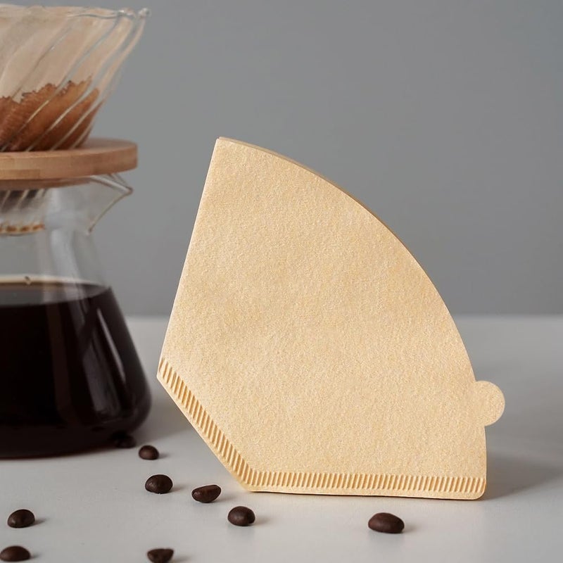 bacxigo #4 Cone Coffee Filters (Natural Unbleached, 100) - Image 3